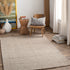 Aiden Handmade Rug Ivory Gray