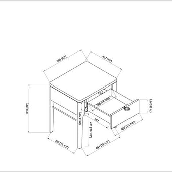 Anello End Table
