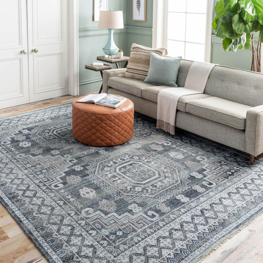 Almeria Handmade Rug Blue