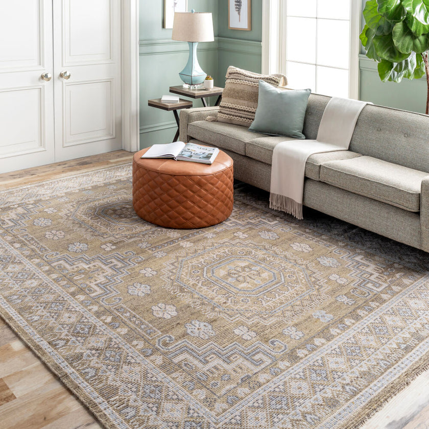 Almeria Handmade Rug Beige