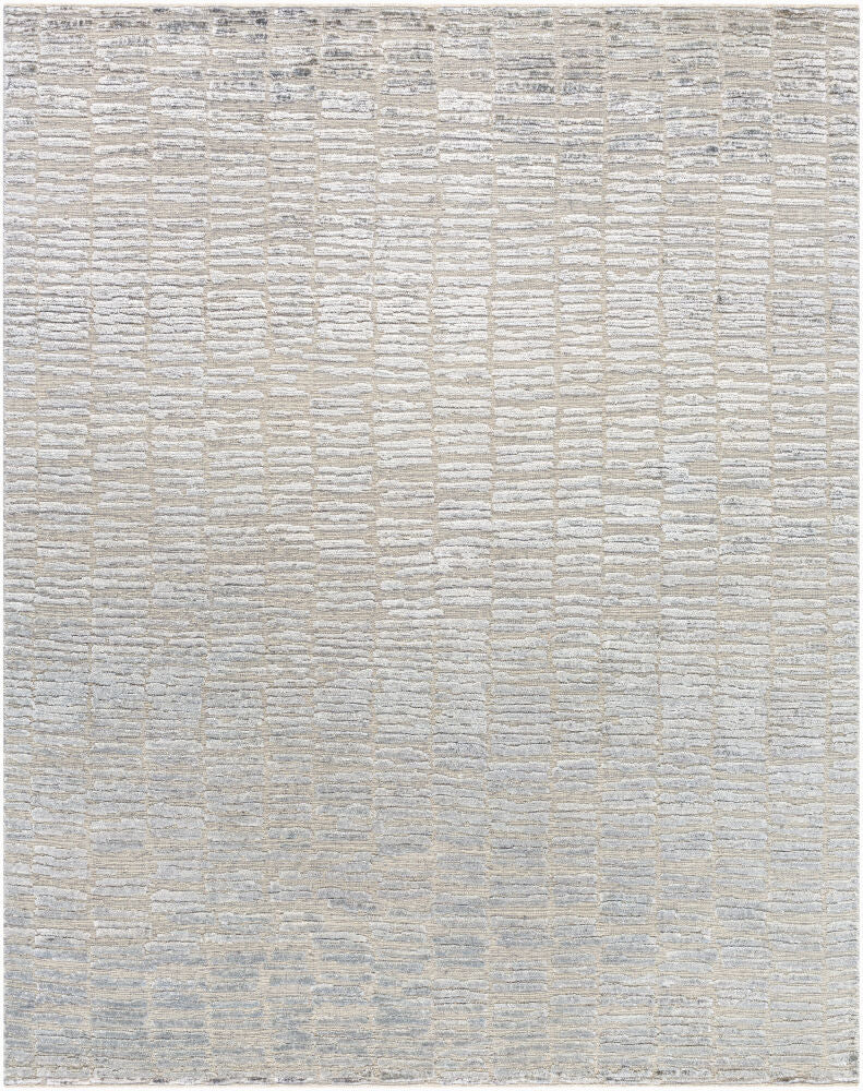Amina Handmade Rug Silver Slate