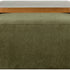 Argon Ottoman in Dark Green