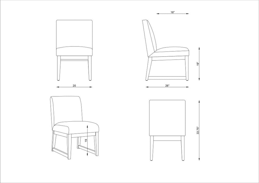 Benton Dining Chair Set of 2