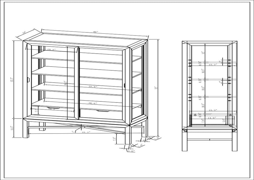 Marin Bookcase Tall