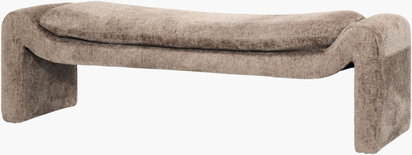 Cascadia Bench in Taupe