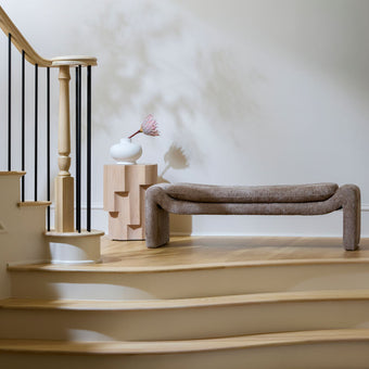 Cascadia Bench in Taupe