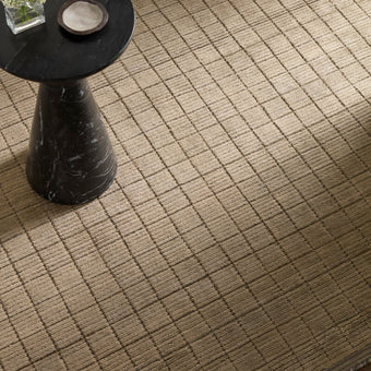 Carre Handmade Rug Beige