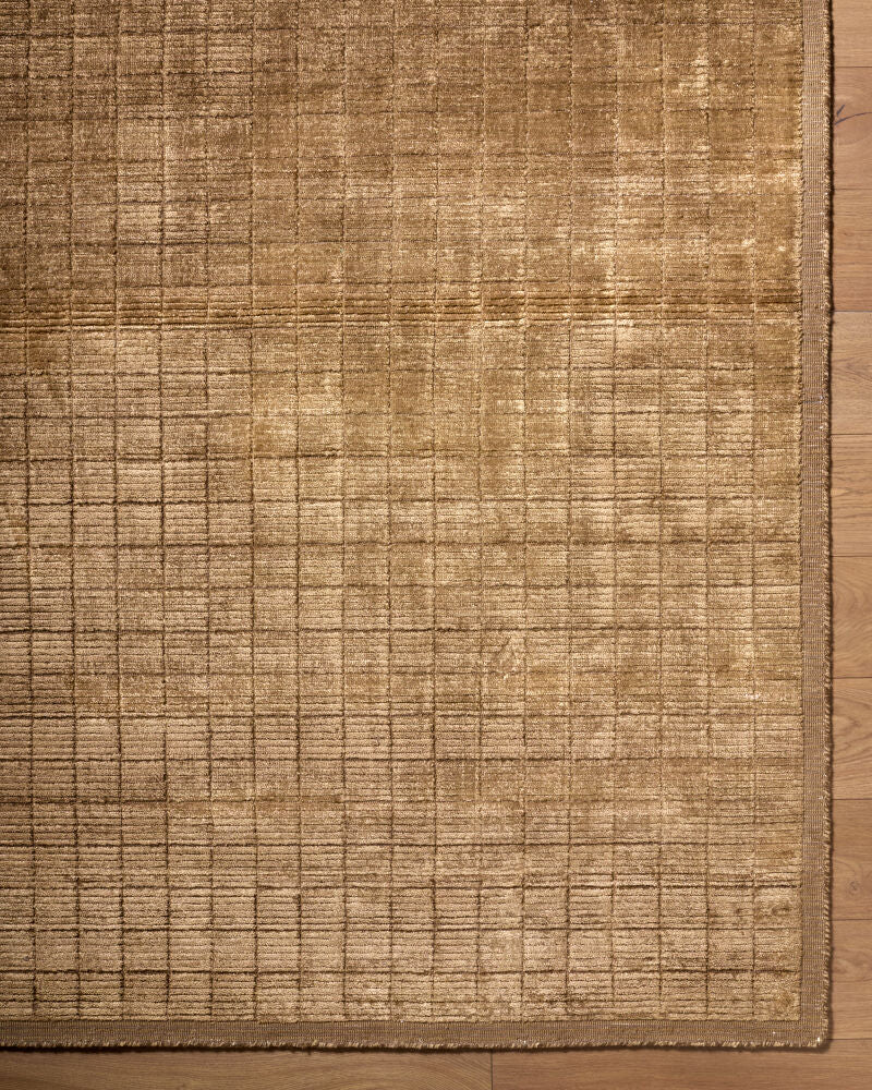 Carre Handmade Rug Brown