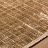 Carre Handmade Rug Brown