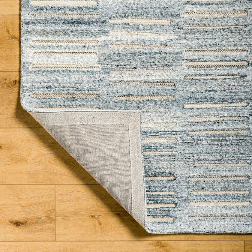 Calgary Handmade Rug Light Blue