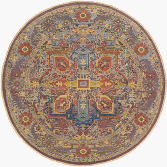 Cappadocia Handmade Rug Blue Sage Mauve