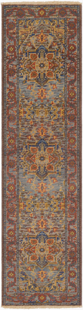 Cappadocia Handmade Rug Blue Sage Mauve