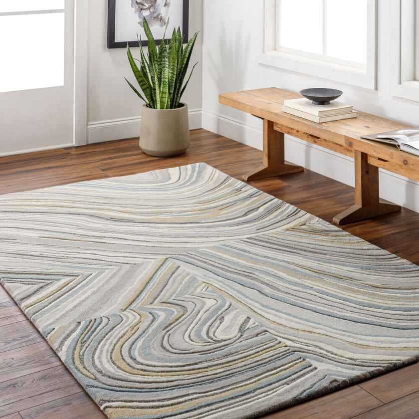 Dreamscape Handmade Rug Beige Gray