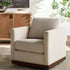 Glendon Swivel Chair in Textured Beige