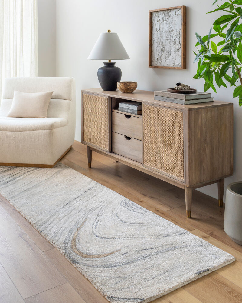 Kavita Handmade Rug Gray