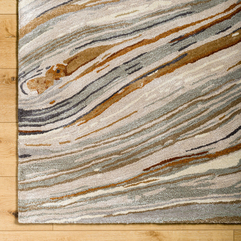 Kavita Handmade Rug Rust