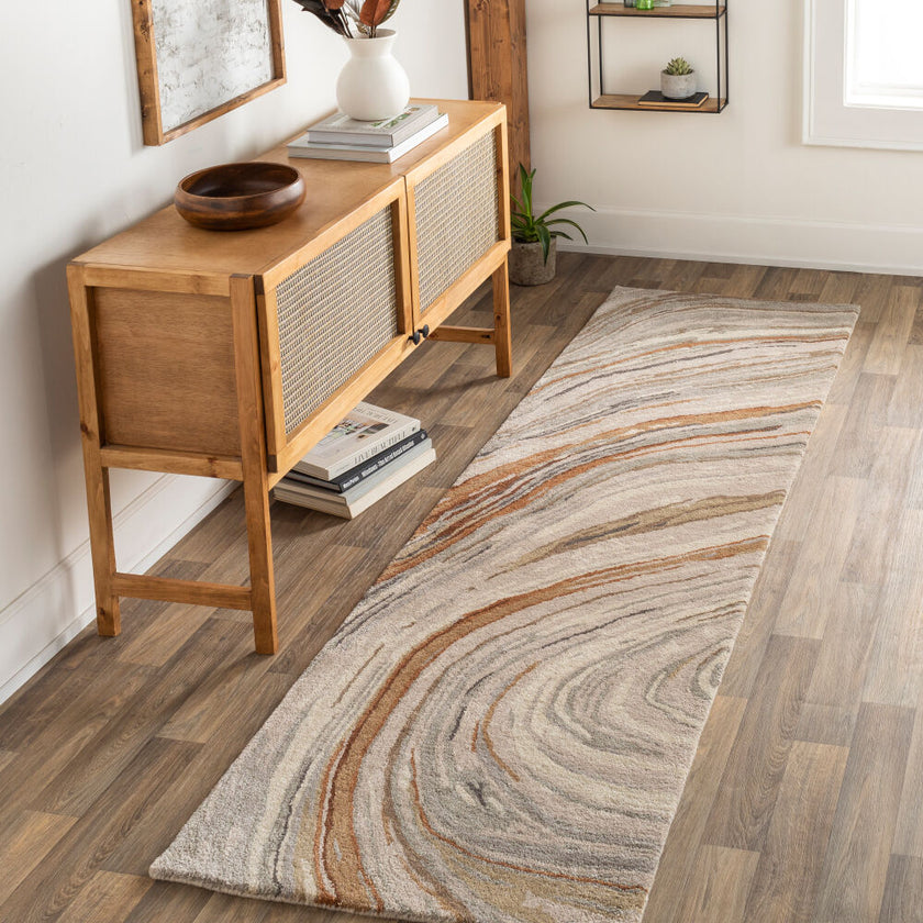 Kavita Handmade Rug Rust