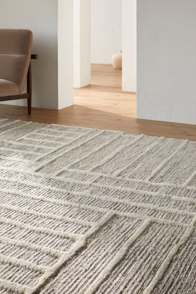 Manisa Handmade Rug Light Gray
