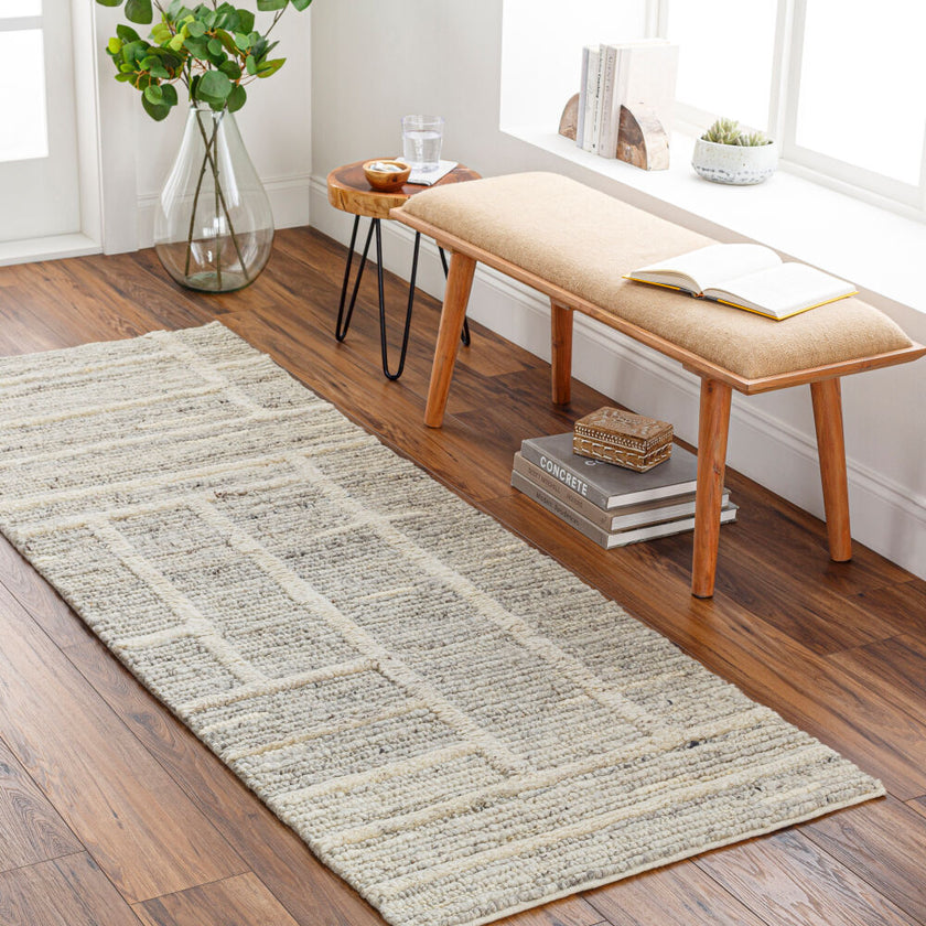 Manisa Handmade Rug Light Gray
