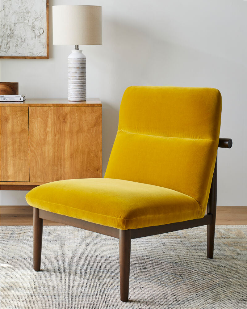 Marsick Accent Chair in Mustard