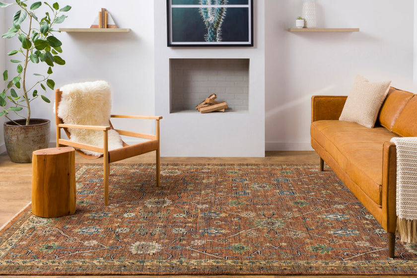 Reign Handmade Rug Brown