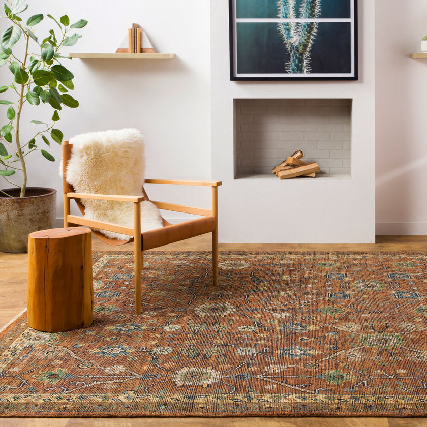 Reign Handmade Rug Brown