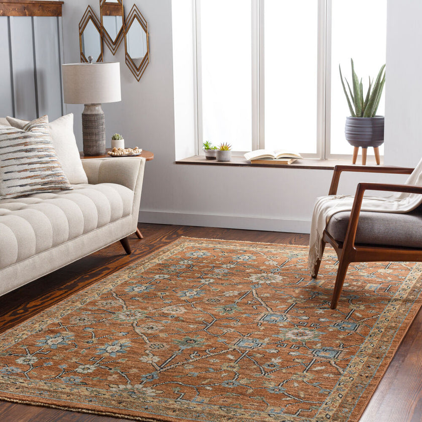 Reign Handmade Rug Brown