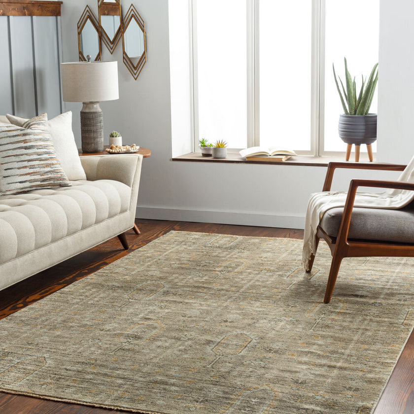 Reign Handmade Rug Sage