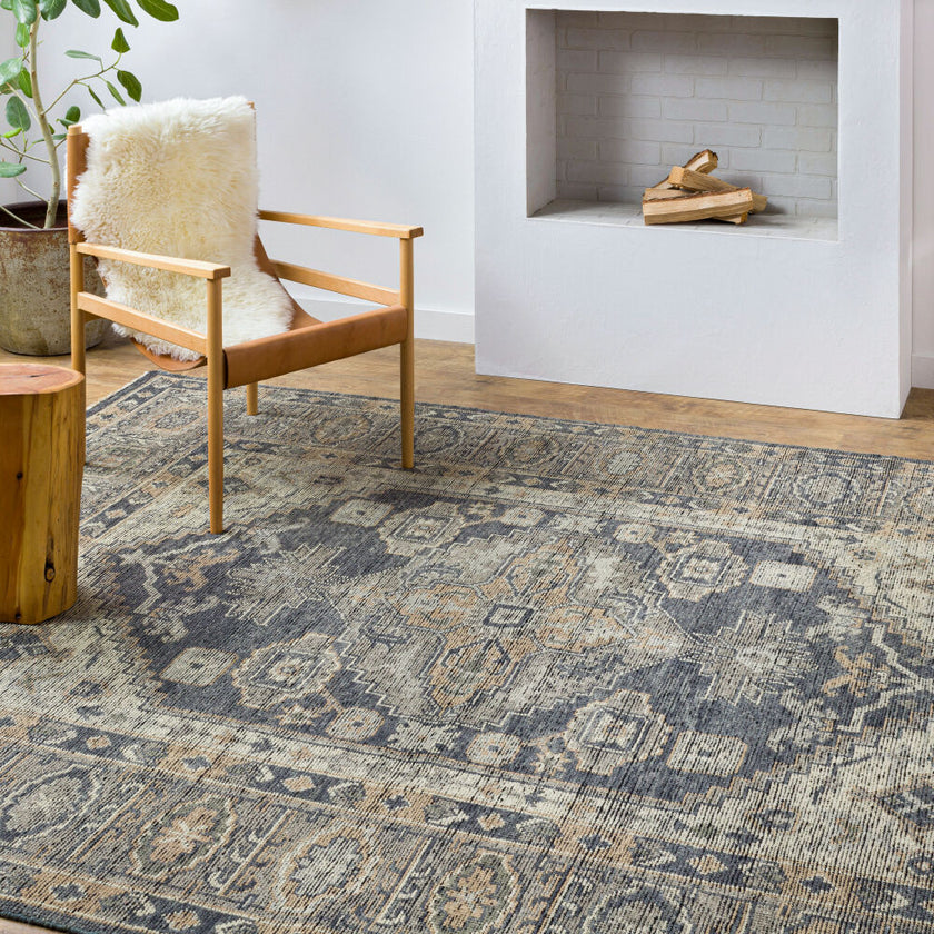 Reign Handmade Rug Charcoal