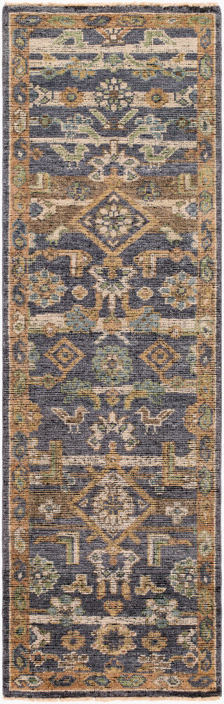 Reign Handmade Rug Navy