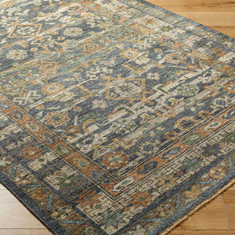 Reign Handmade Rug Navy