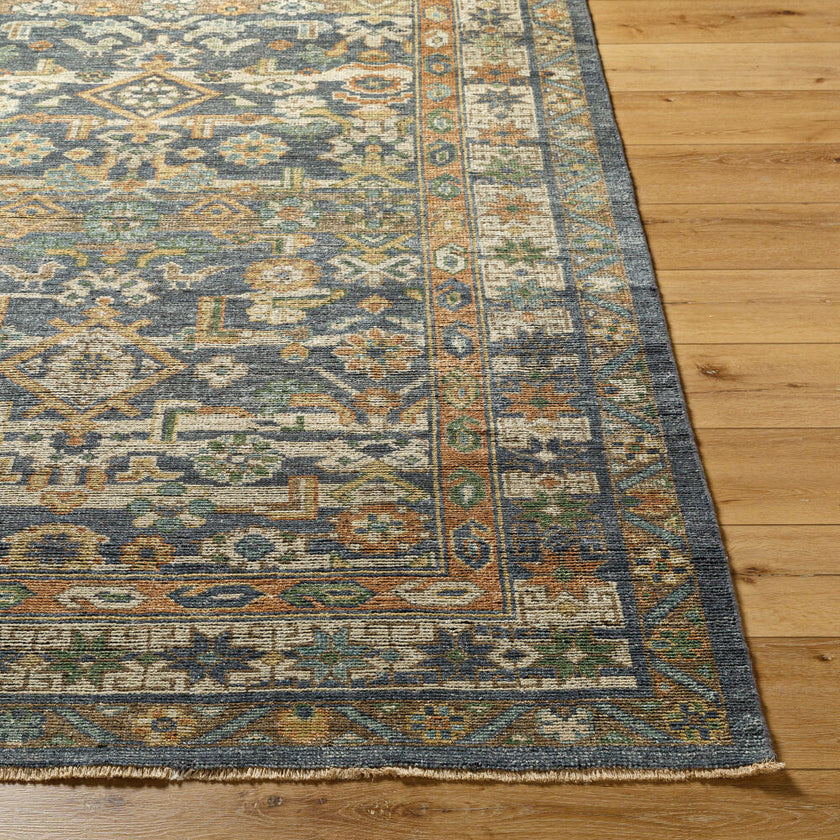 Reign Handmade Rug Navy